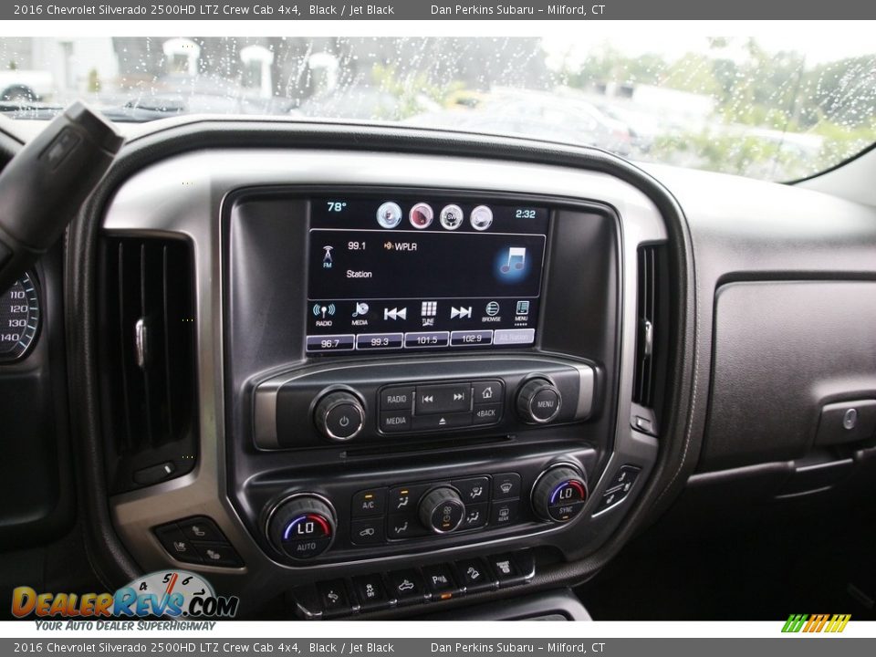 2016 Chevrolet Silverado 2500HD LTZ Crew Cab 4x4 Black / Jet Black Photo #19