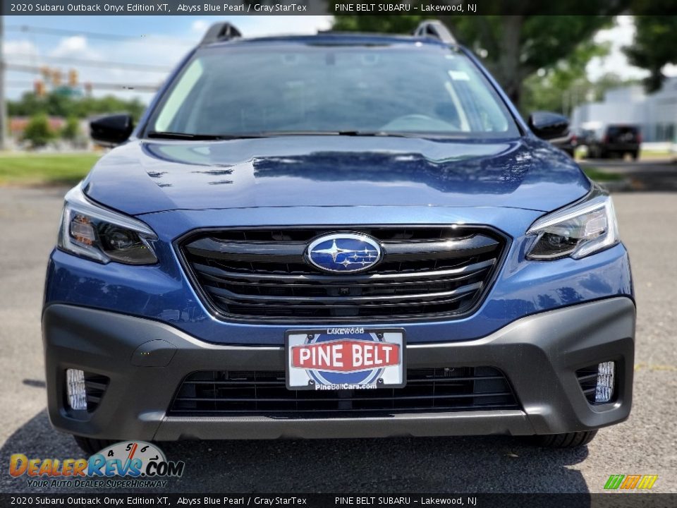 2020 Subaru Outback Onyx Edition XT Abyss Blue Pearl / Gray StarTex Photo #3