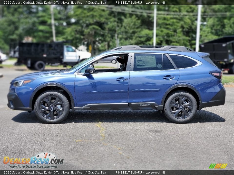 2020 Subaru Outback Onyx Edition XT Abyss Blue Pearl / Gray StarTex Photo #4