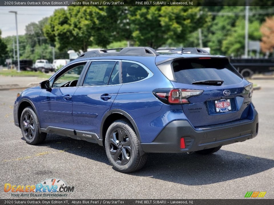 2020 Subaru Outback Onyx Edition XT Abyss Blue Pearl / Gray StarTex Photo #6