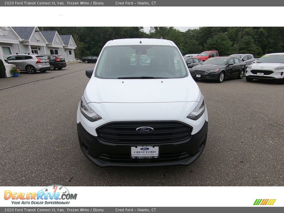 2020 Ford Transit Connect XL Van Frozen White / Ebony Photo #2