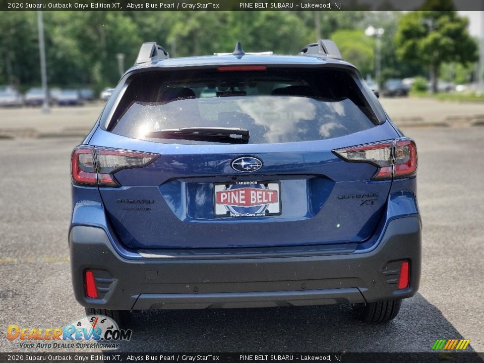 2020 Subaru Outback Onyx Edition XT Abyss Blue Pearl / Gray StarTex Photo #7