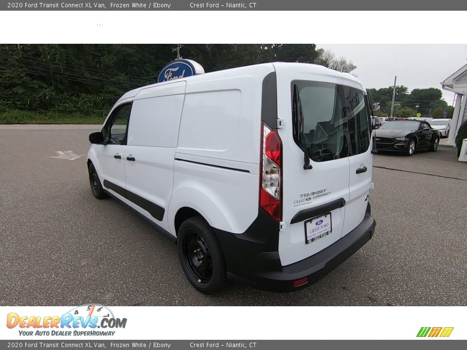 2020 Ford Transit Connect XL Van Frozen White / Ebony Photo #5