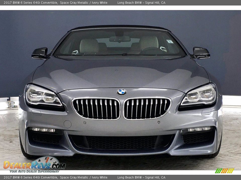 Space Gray Metallic 2017 BMW 6 Series 640i Convertible Photo #2