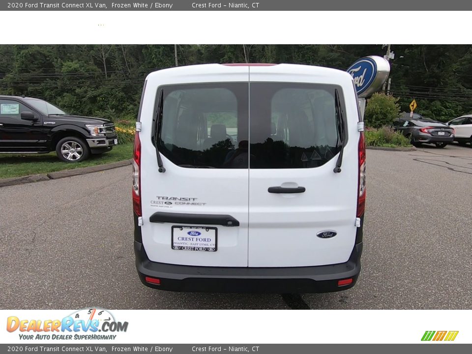 2020 Ford Transit Connect XL Van Frozen White / Ebony Photo #6