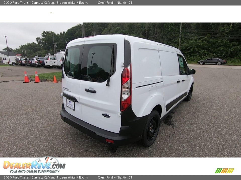 2020 Ford Transit Connect XL Van Frozen White / Ebony Photo #7