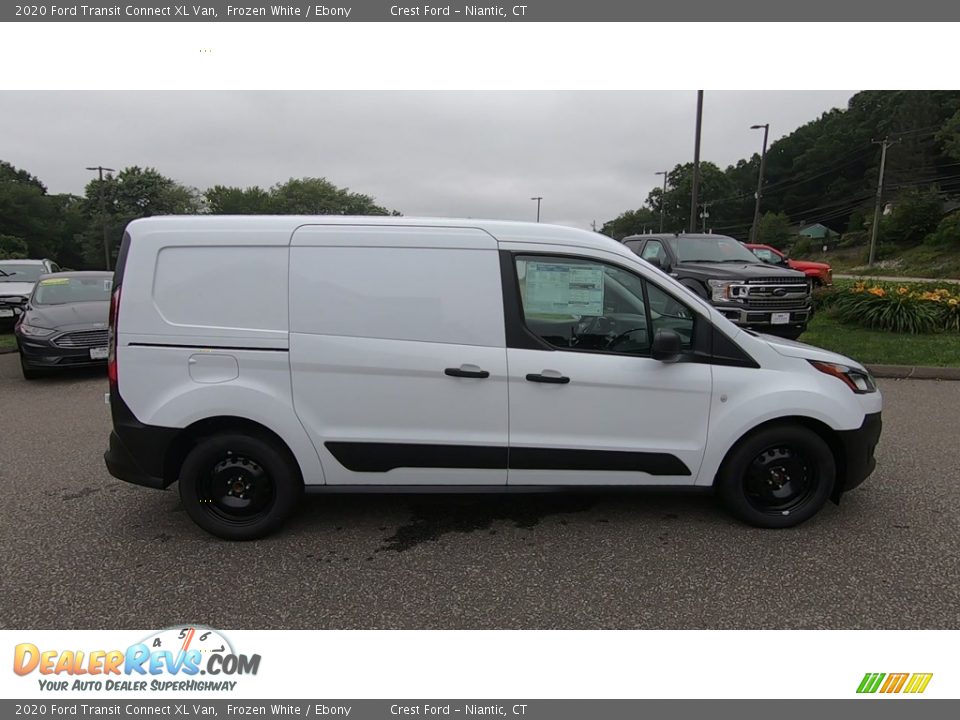 2020 Ford Transit Connect XL Van Frozen White / Ebony Photo #8