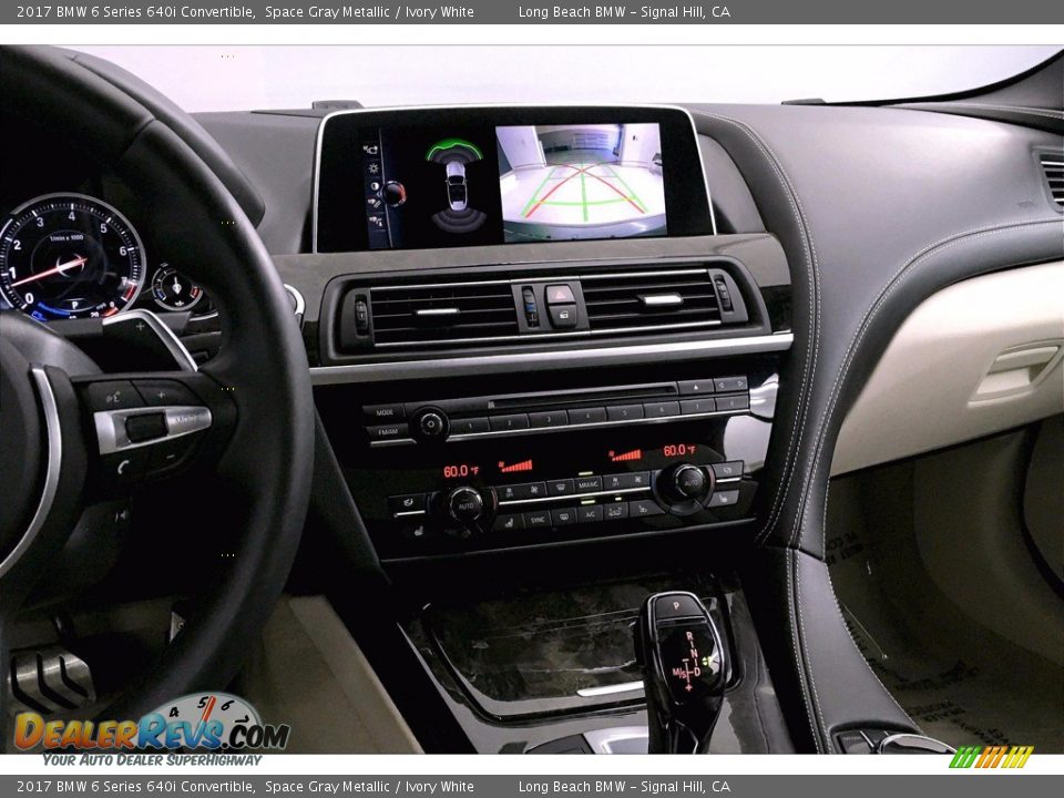 Controls of 2017 BMW 6 Series 640i Convertible Photo #5