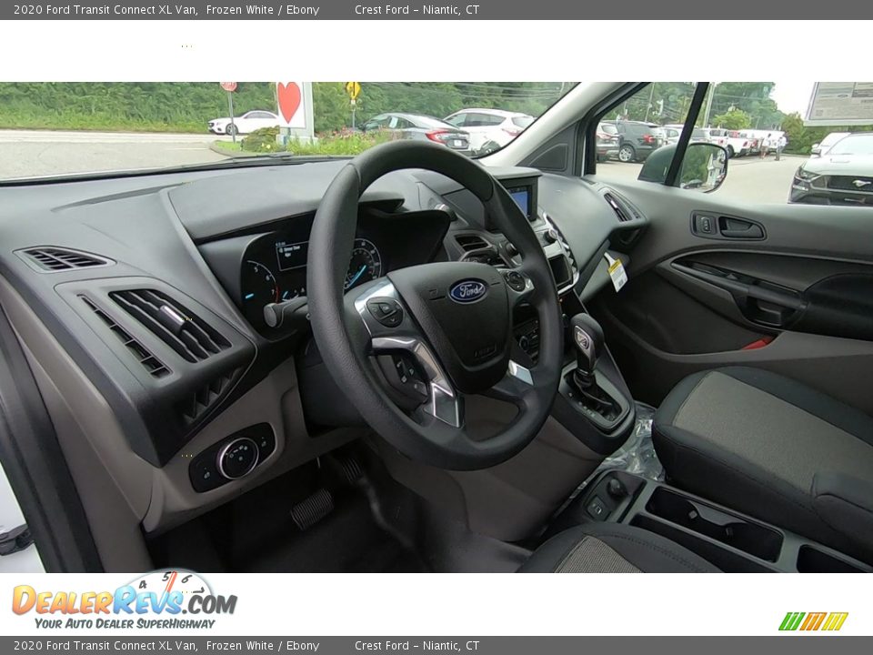 2020 Ford Transit Connect XL Van Frozen White / Ebony Photo #10