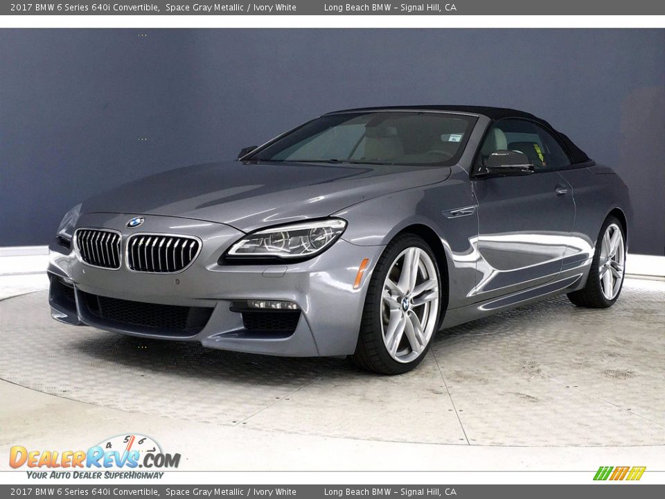 Space Gray Metallic 2017 BMW 6 Series 640i Convertible Photo #12