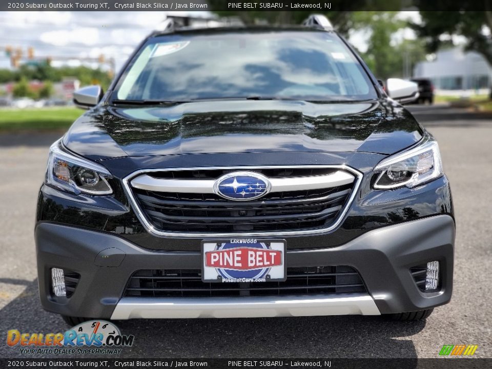 2020 Subaru Outback Touring XT Crystal Black Silica / Java Brown Photo #3