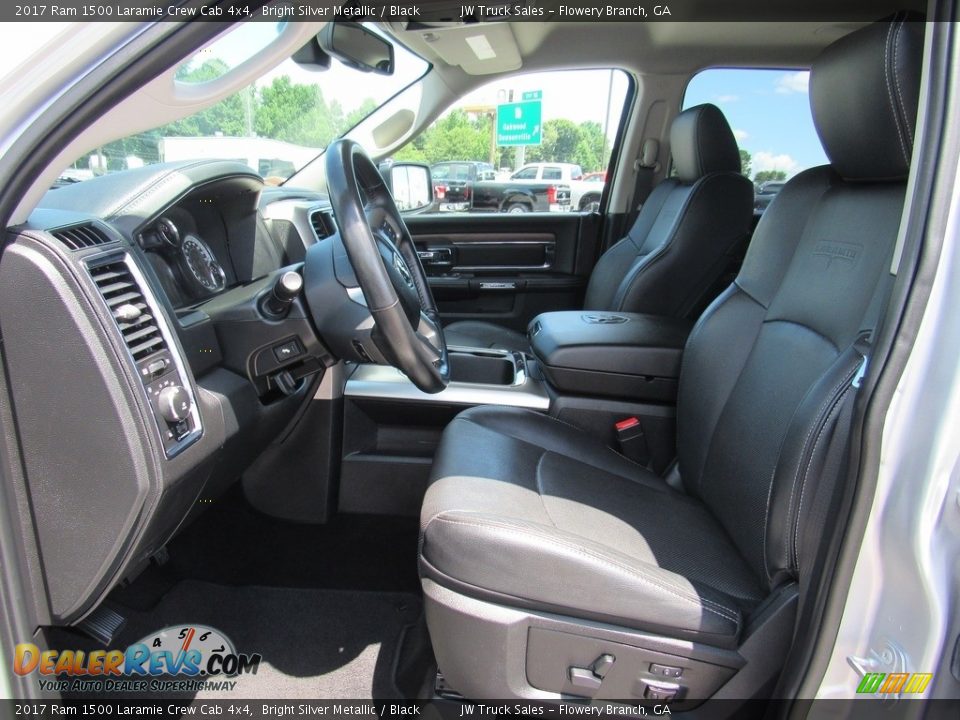 Front Seat of 2017 Ram 1500 Laramie Crew Cab 4x4 Photo #15