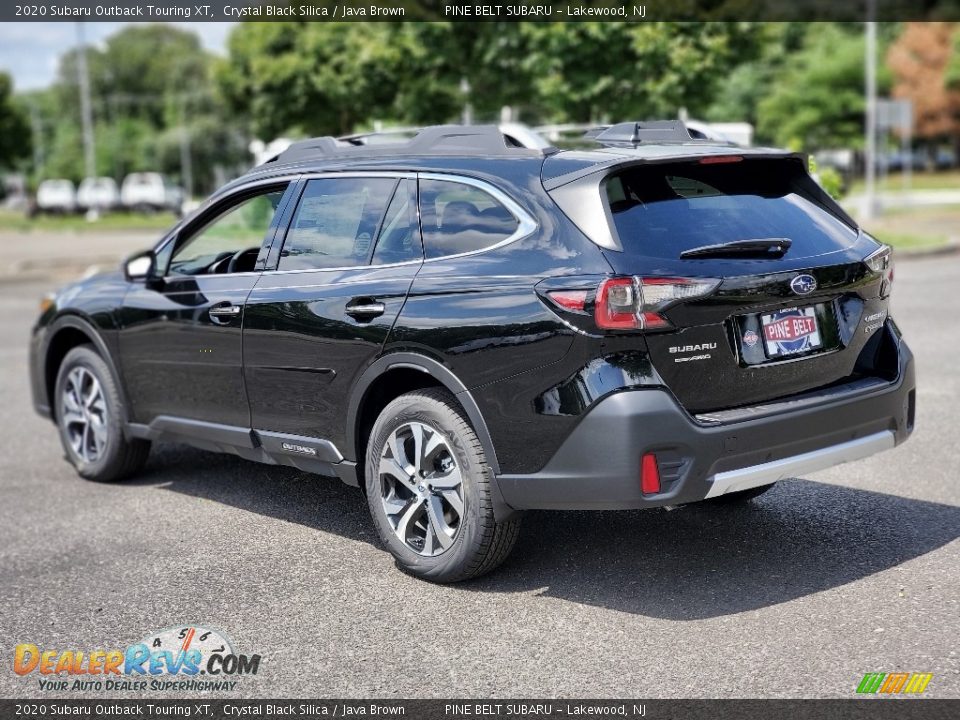 2020 Subaru Outback Touring XT Crystal Black Silica / Java Brown Photo #6