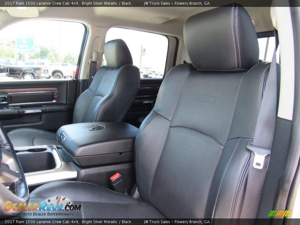 Front Seat of 2017 Ram 1500 Laramie Crew Cab 4x4 Photo #16