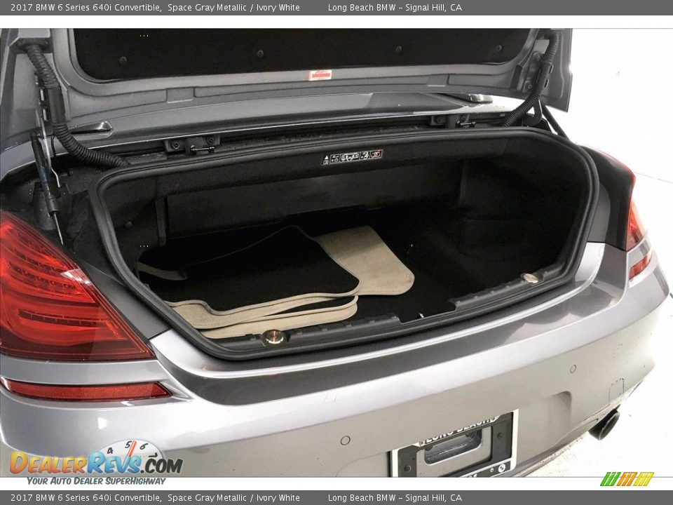 2017 BMW 6 Series 640i Convertible Trunk Photo #30