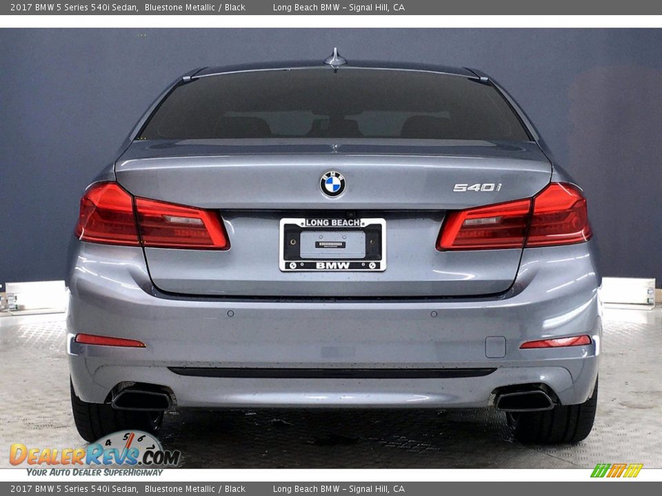 2017 BMW 5 Series 540i Sedan Bluestone Metallic / Black Photo #3