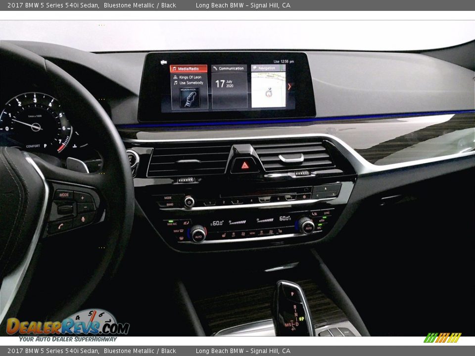 2017 BMW 5 Series 540i Sedan Bluestone Metallic / Black Photo #5