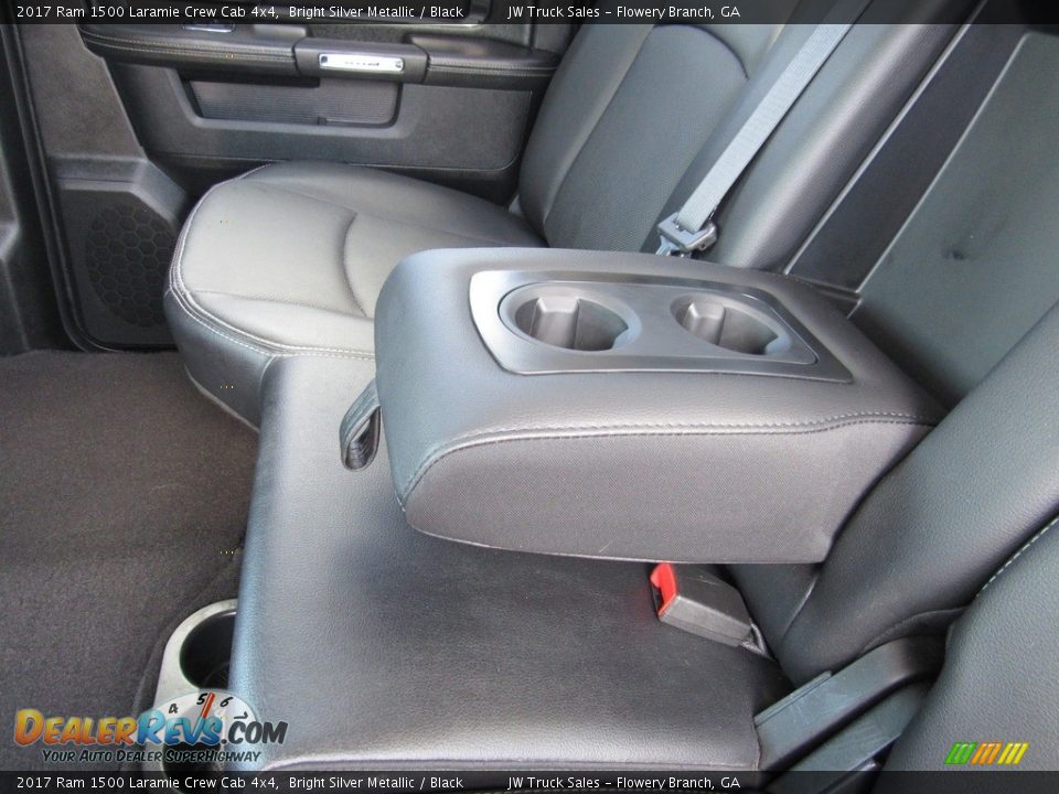 Rear Seat of 2017 Ram 1500 Laramie Crew Cab 4x4 Photo #32