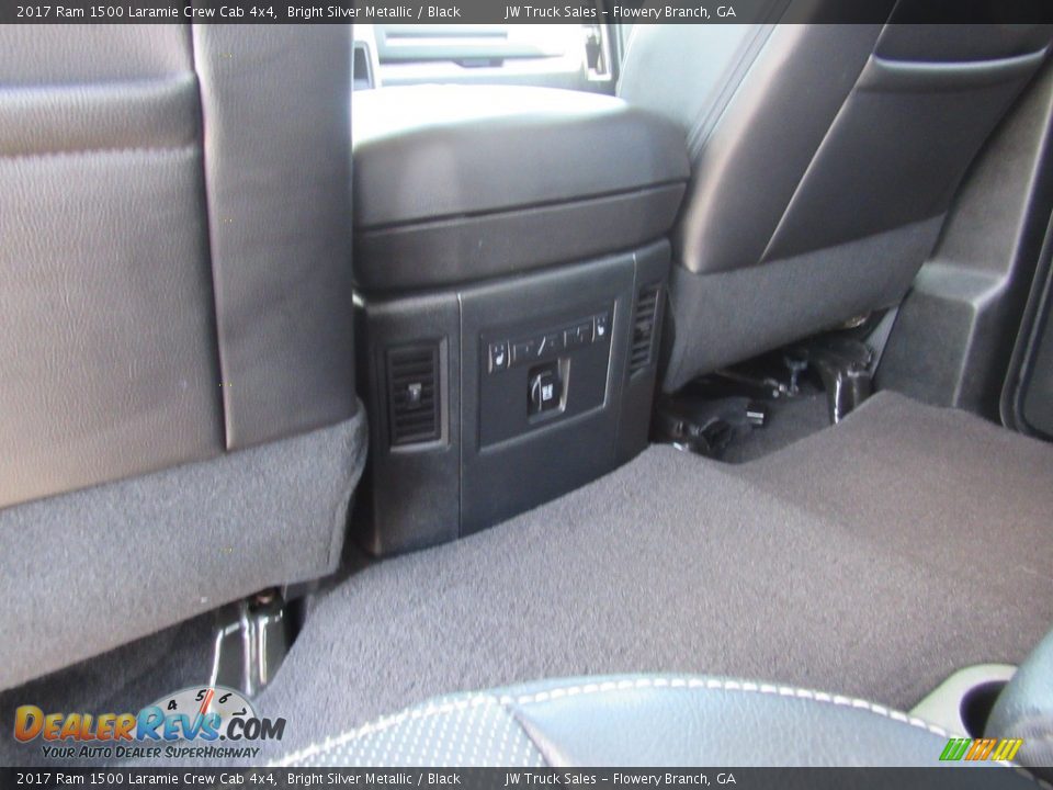 Rear Seat of 2017 Ram 1500 Laramie Crew Cab 4x4 Photo #33