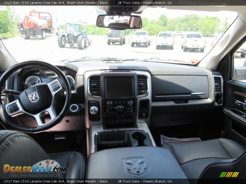 Dashboard of 2017 Ram 1500 Laramie Crew Cab 4x4 Photo #34