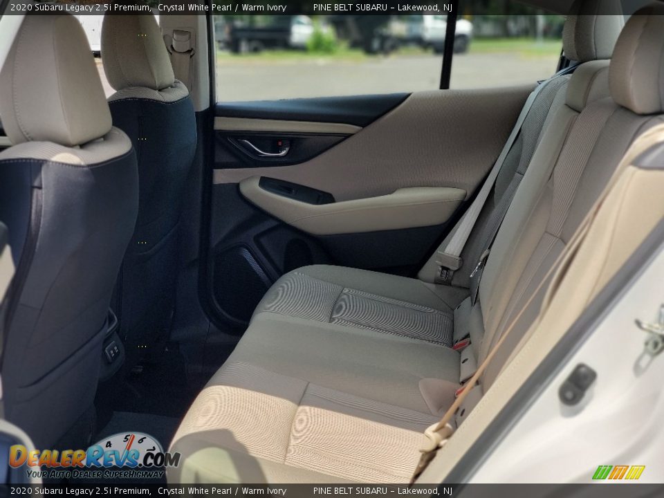 Rear Seat of 2020 Subaru Legacy 2.5i Premium Photo #9