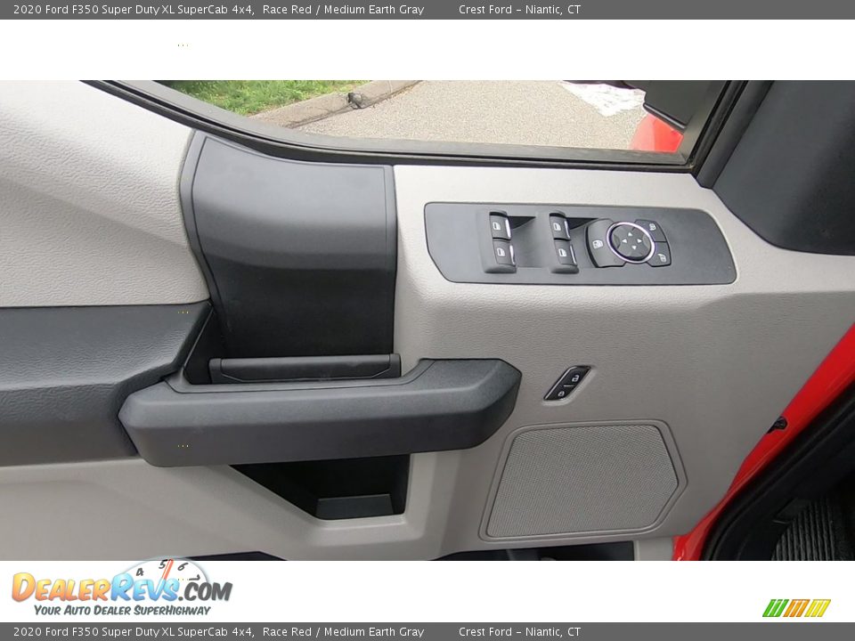 2020 Ford F350 Super Duty XL SuperCab 4x4 Race Red / Medium Earth Gray Photo #12