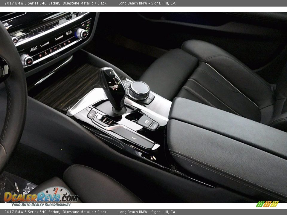 2017 BMW 5 Series 540i Sedan Bluestone Metallic / Black Photo #16