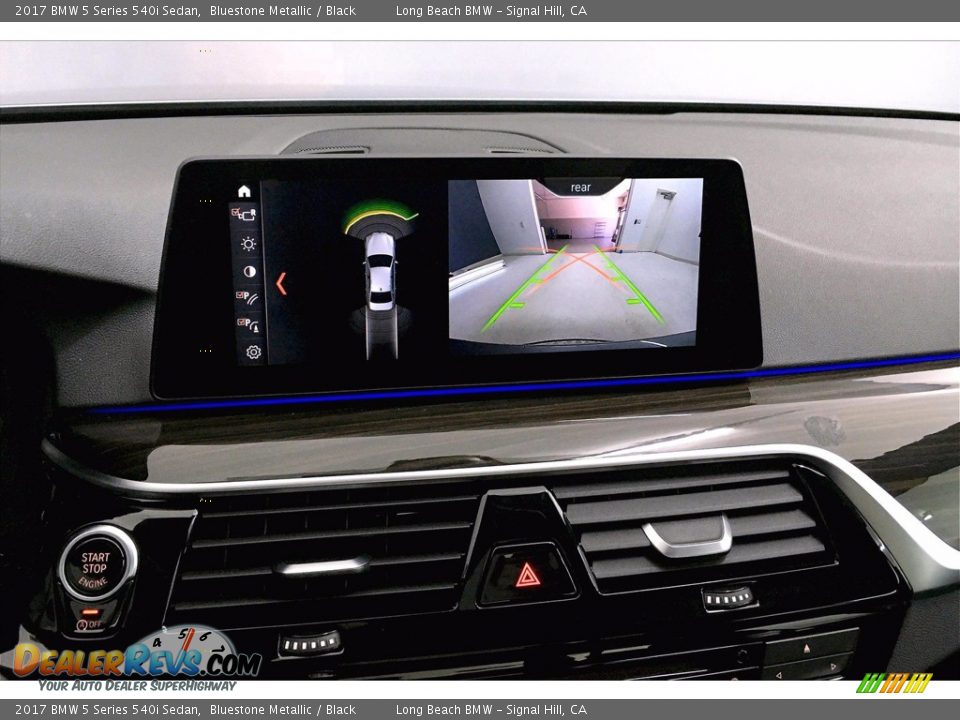 2017 BMW 5 Series 540i Sedan Bluestone Metallic / Black Photo #17