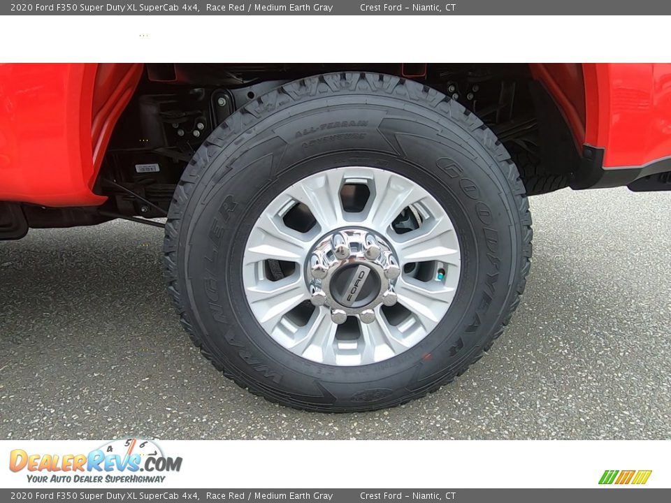 2020 Ford F350 Super Duty XL SuperCab 4x4 Race Red / Medium Earth Gray Photo #19