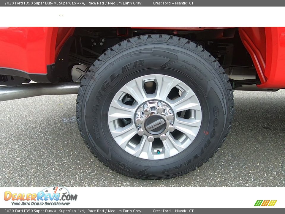 2020 Ford F350 Super Duty XL SuperCab 4x4 Race Red / Medium Earth Gray Photo #21