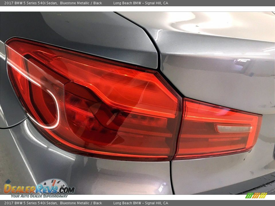 2017 BMW 5 Series 540i Sedan Bluestone Metallic / Black Photo #27