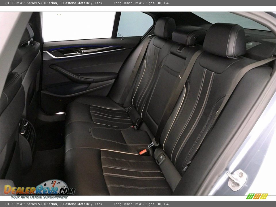 2017 BMW 5 Series 540i Sedan Bluestone Metallic / Black Photo #30