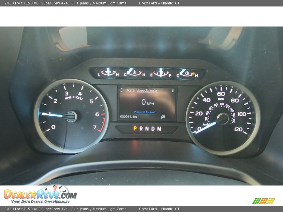 2020 Ford F150 XLT SuperCrew 4x4 Blue Jeans / Medium Light Camel Photo #13