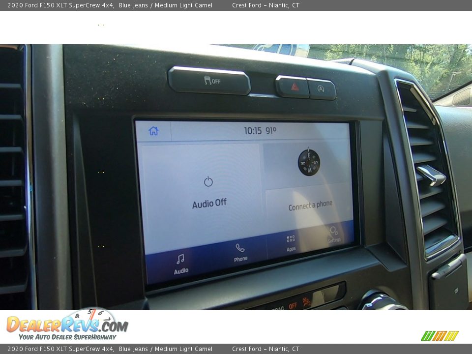 2020 Ford F150 XLT SuperCrew 4x4 Blue Jeans / Medium Light Camel Photo #14