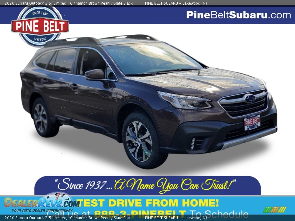 2020 Subaru Outback 2.5i Limited Cinnamon Brown Pearl / Slate Black Photo #1