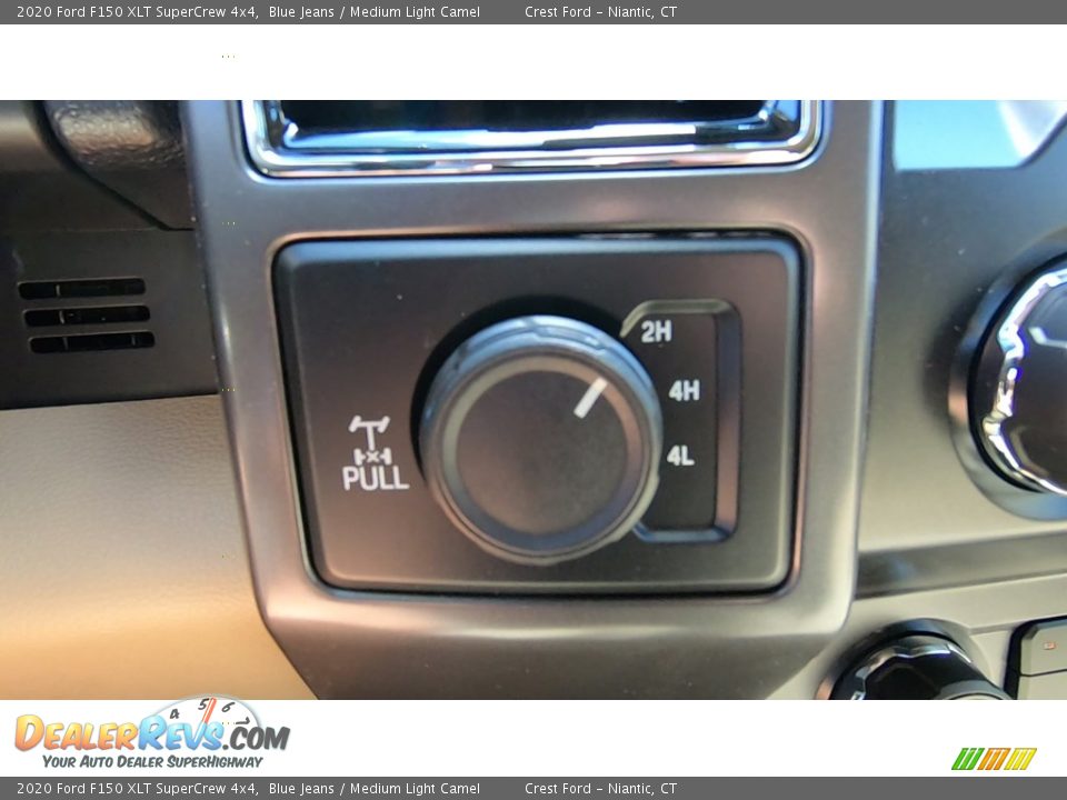 2020 Ford F150 XLT SuperCrew 4x4 Blue Jeans / Medium Light Camel Photo #16