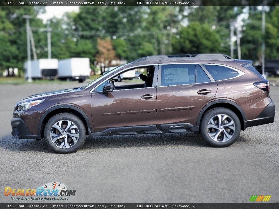 2020 Subaru Outback 2.5i Limited Cinnamon Brown Pearl / Slate Black Photo #4