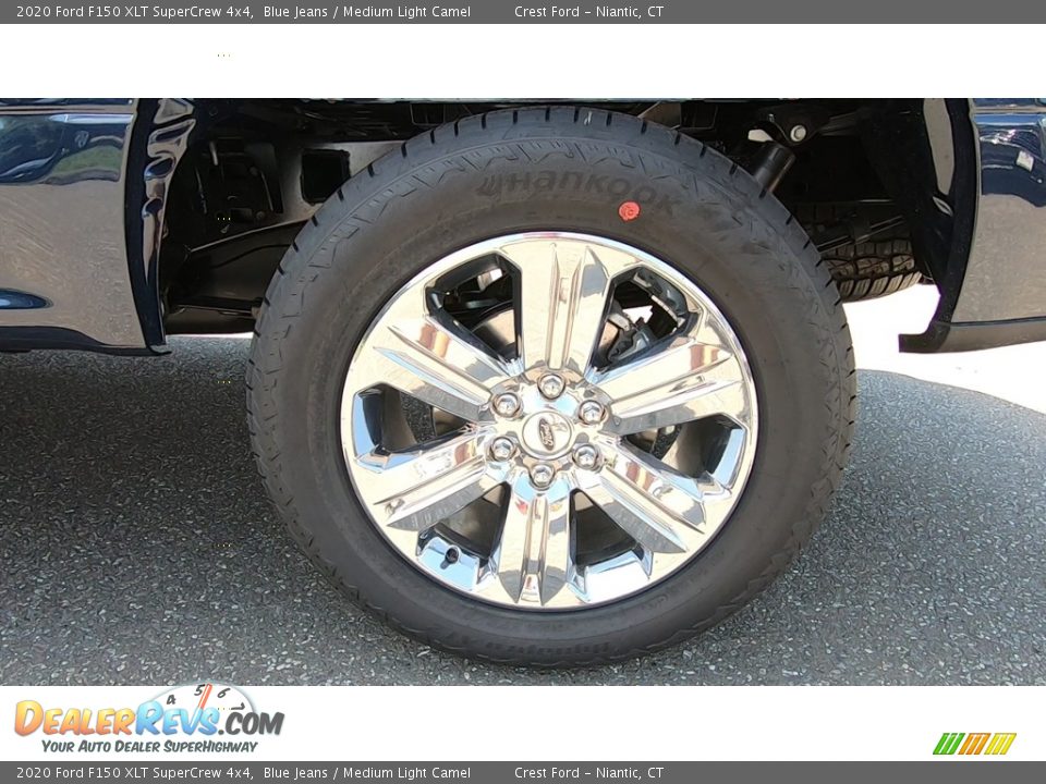 2020 Ford F150 XLT SuperCrew 4x4 Blue Jeans / Medium Light Camel Photo #19