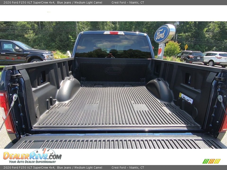 2020 Ford F150 XLT SuperCrew 4x4 Blue Jeans / Medium Light Camel Photo #20