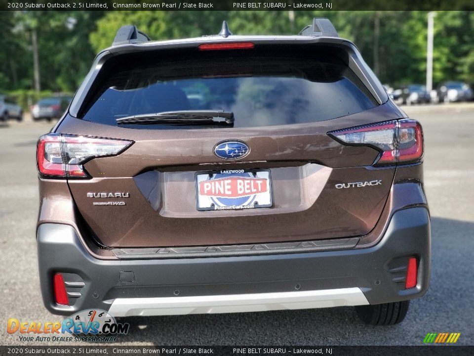 2020 Subaru Outback 2.5i Limited Cinnamon Brown Pearl / Slate Black Photo #7