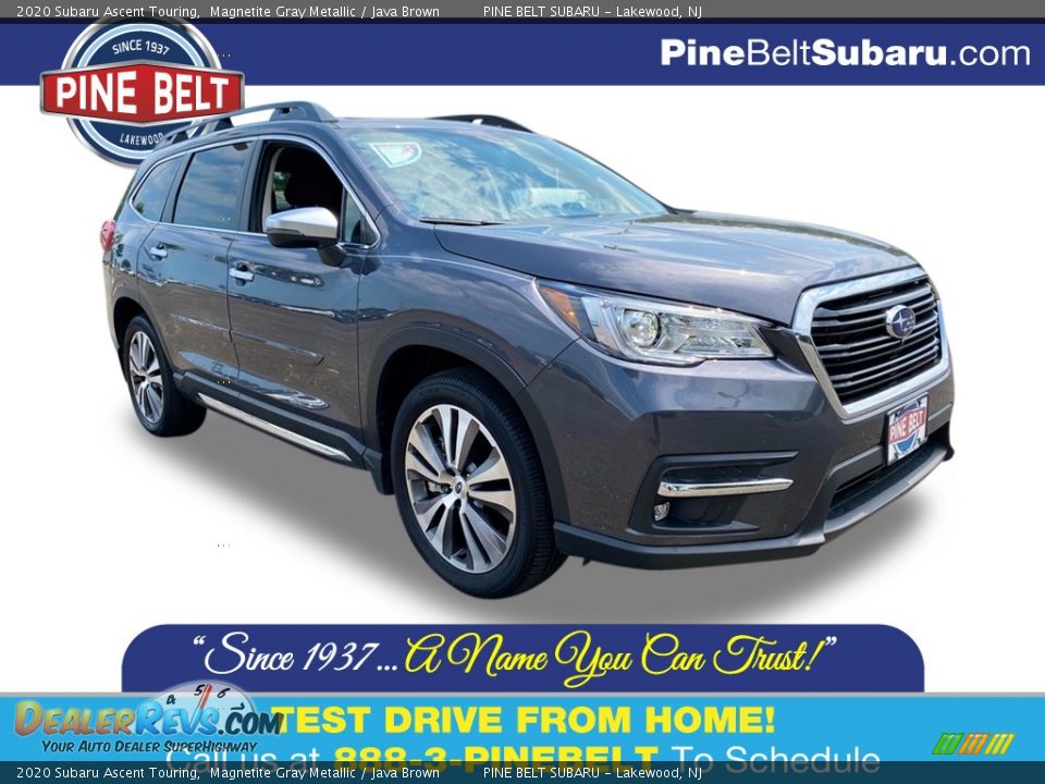 2020 Subaru Ascent Touring Magnetite Gray Metallic / Java Brown Photo #1