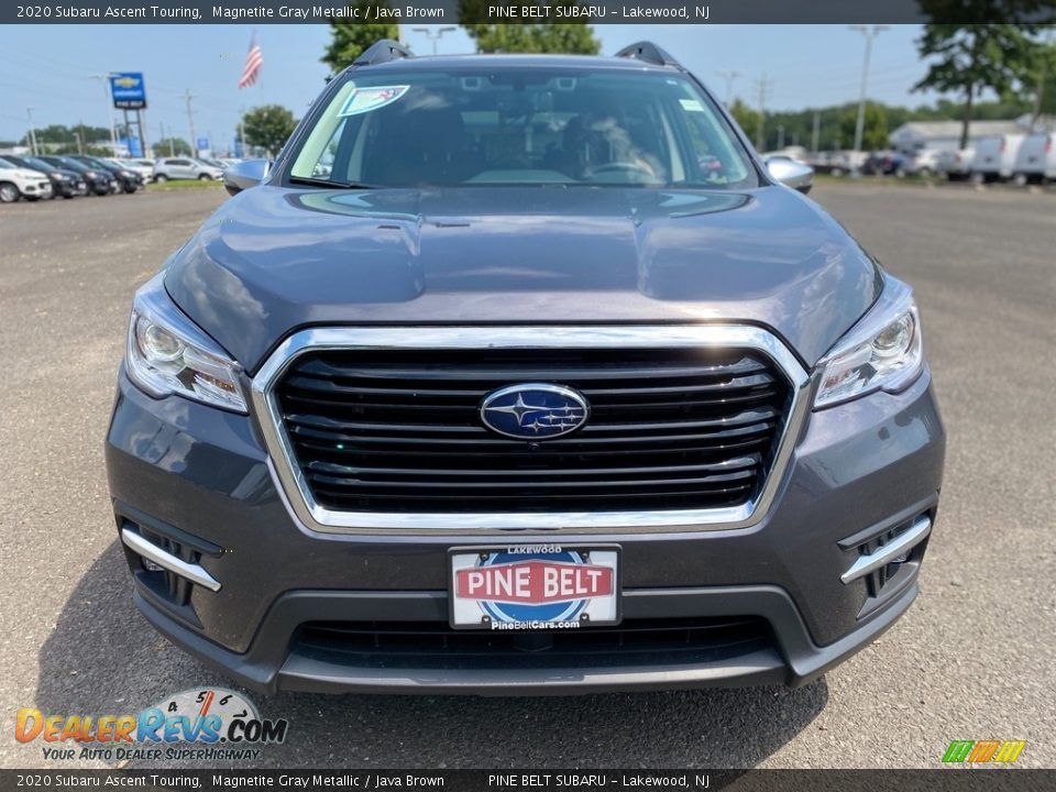 2020 Subaru Ascent Touring Magnetite Gray Metallic / Java Brown Photo #3