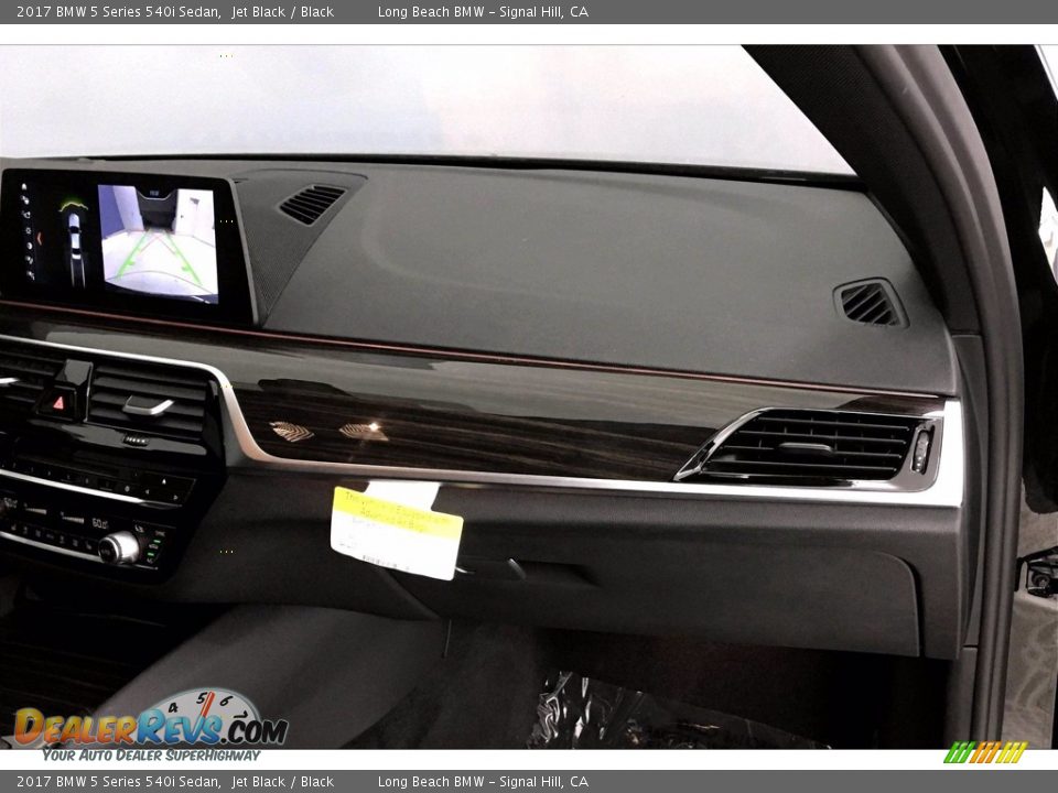 2017 BMW 5 Series 540i Sedan Jet Black / Black Photo #22