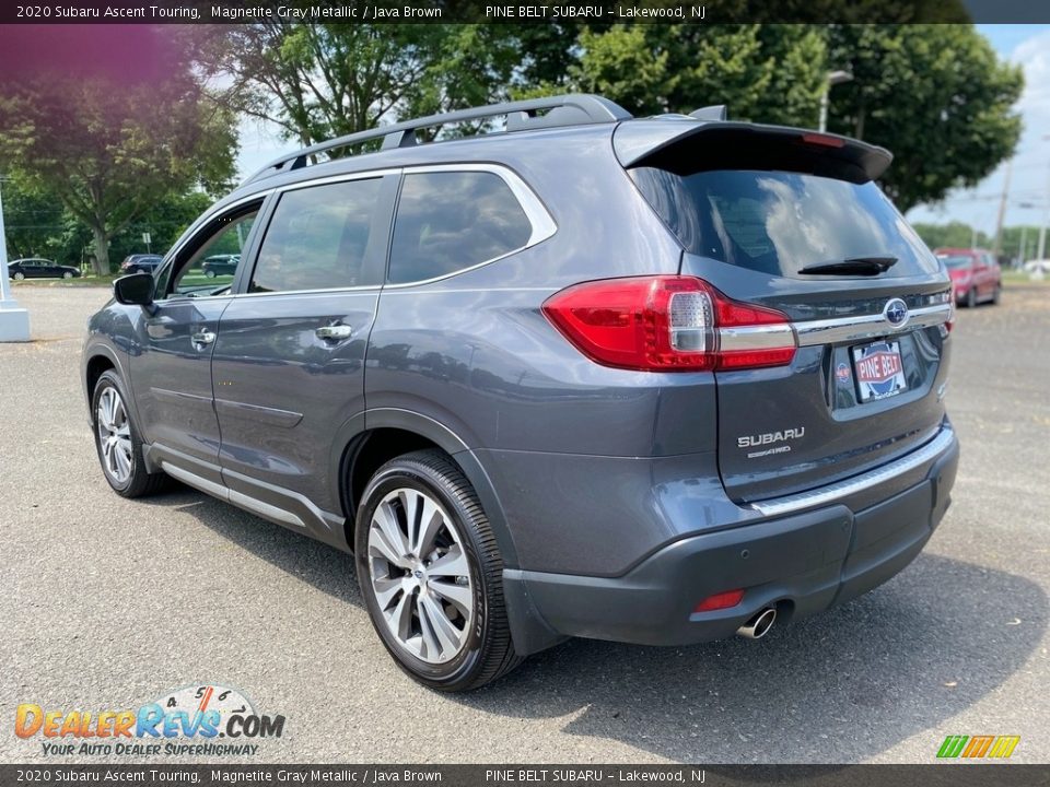 2020 Subaru Ascent Touring Magnetite Gray Metallic / Java Brown Photo #5