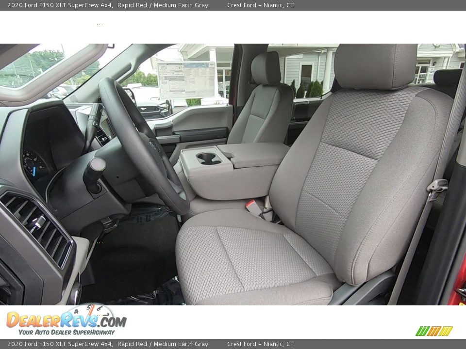 2020 Ford F150 XLT SuperCrew 4x4 Rapid Red / Medium Earth Gray Photo #11