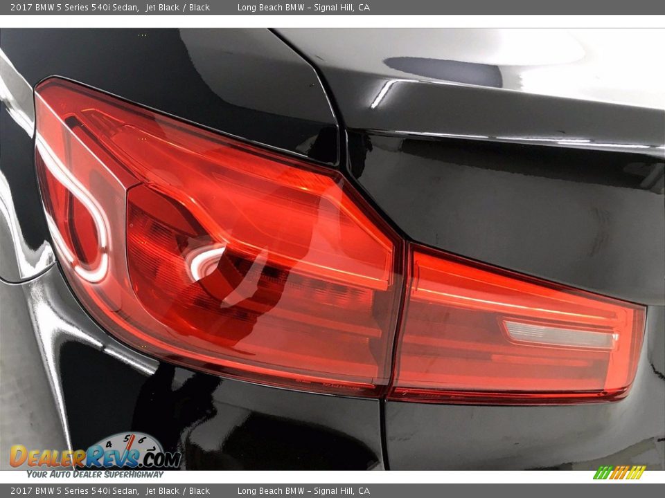2017 BMW 5 Series 540i Sedan Jet Black / Black Photo #27