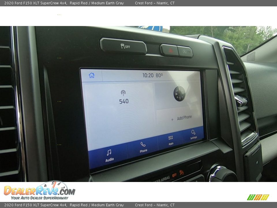 2020 Ford F150 XLT SuperCrew 4x4 Rapid Red / Medium Earth Gray Photo #14