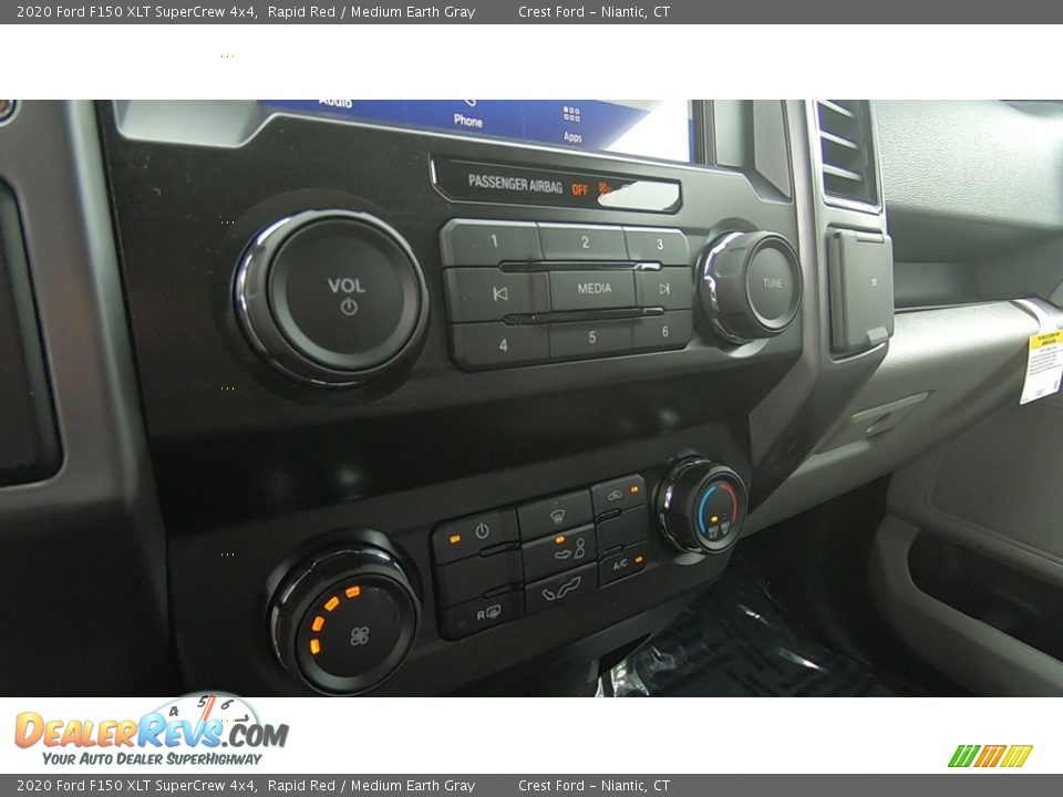 2020 Ford F150 XLT SuperCrew 4x4 Rapid Red / Medium Earth Gray Photo #15