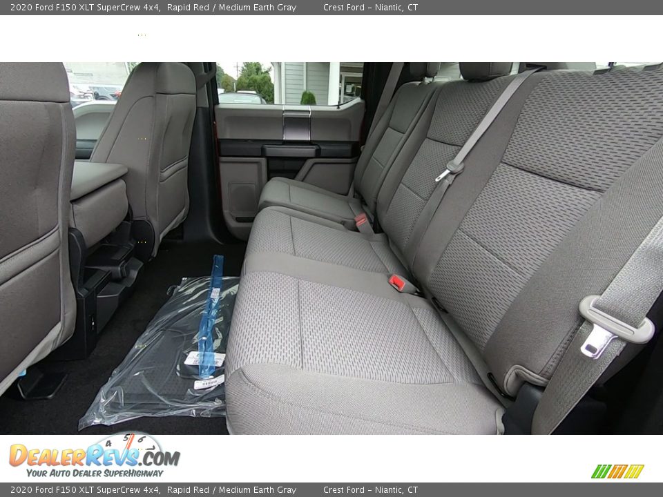 2020 Ford F150 XLT SuperCrew 4x4 Rapid Red / Medium Earth Gray Photo #17