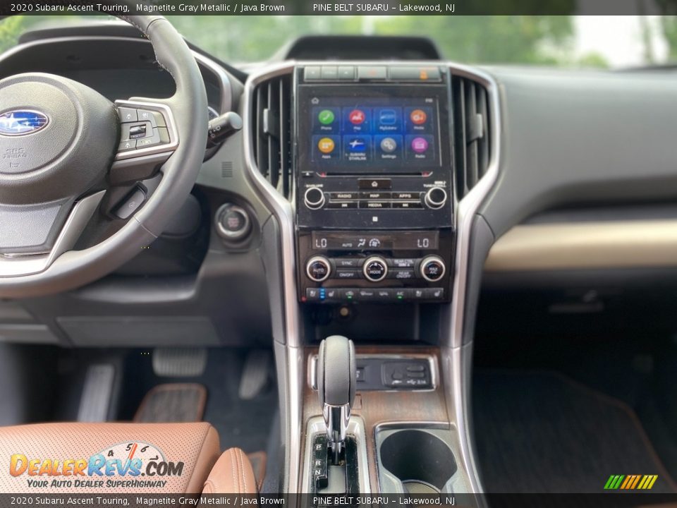 2020 Subaru Ascent Touring Magnetite Gray Metallic / Java Brown Photo #13